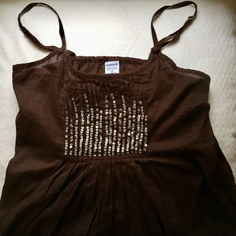 Adorable boho sequin embellished sundress!!🌞SALE!